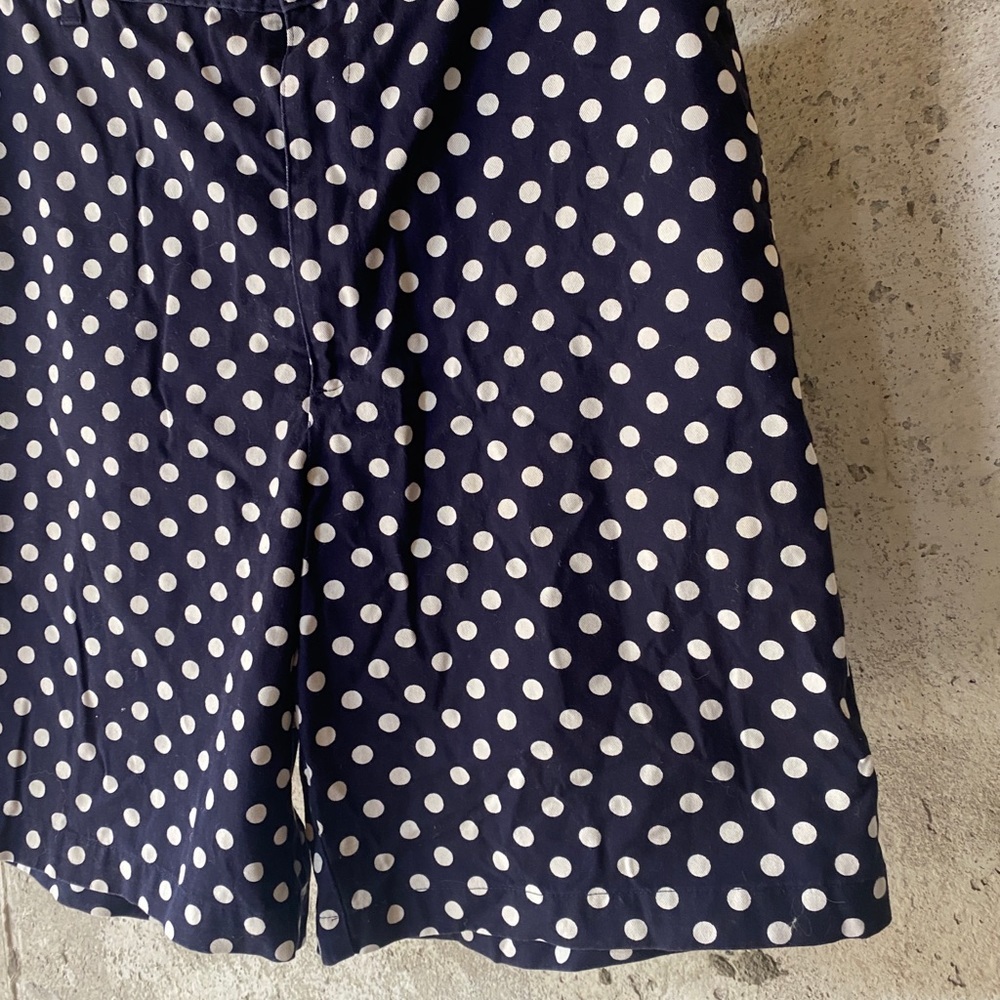 Vintage J.Crew polka dot high waist shorts - Picture 2 of 6